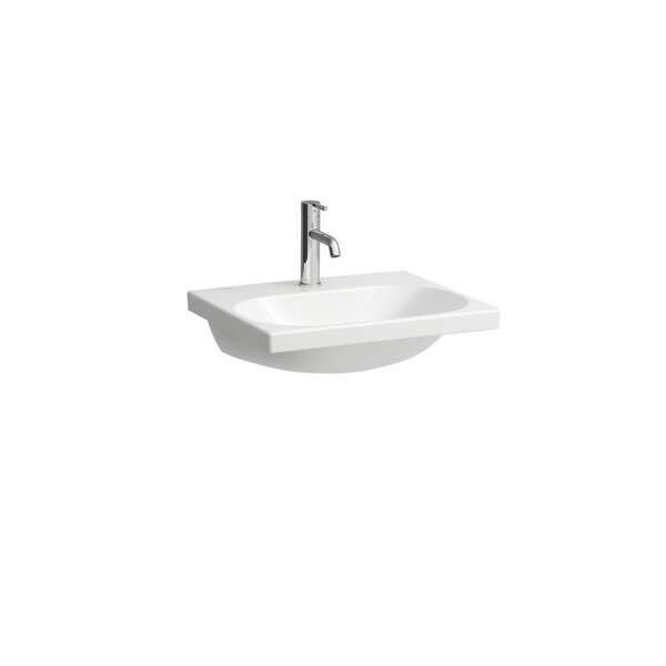 Laufen Lua washbasin, 1 tap hole, without overflow, 550x460mm, H810082