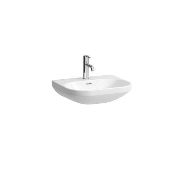 Laufen Lua washbasin, without tap hole, with overflow, 550x460mm, H811081