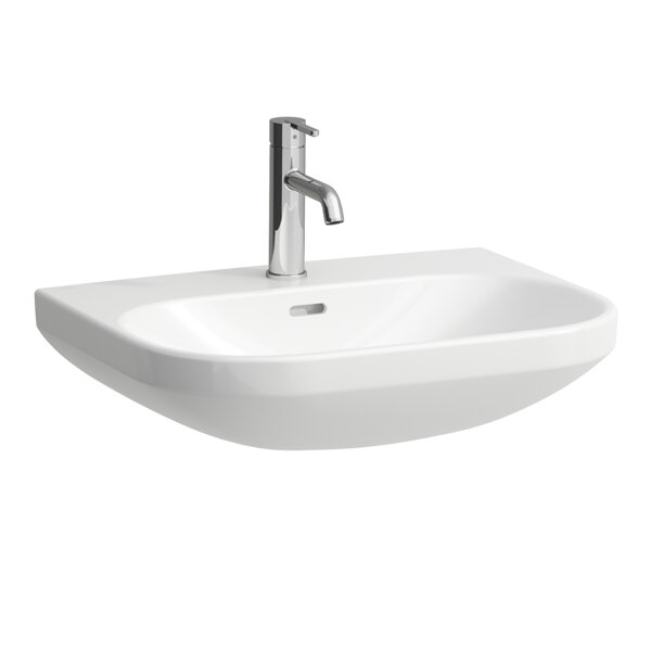 Laufen Lua washbasin, 1 tap hole, with overflow, 600x460mm, H811083