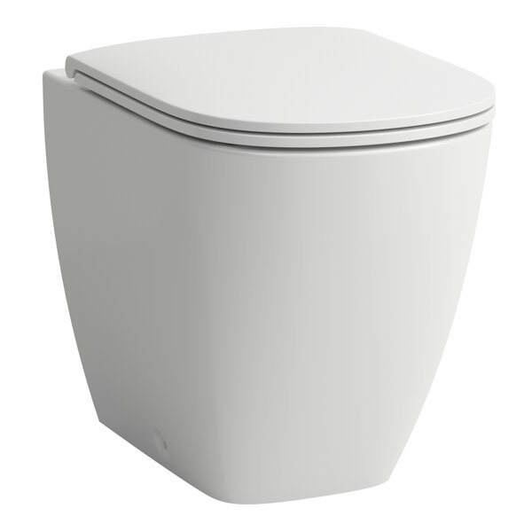 Laufen Lua pedestal washdown toilet, horizontal or vertical outlet, 360x520mm, H823081