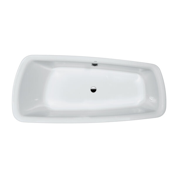 Laufen bathtub Palomba built-in version 1800x800x455 white