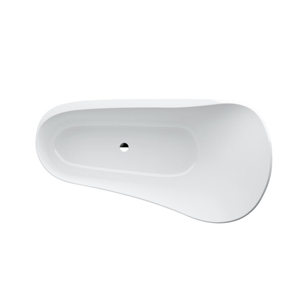 Laufen bathtub Palomba freestanding 1835x960x540 white, without underwater lighting