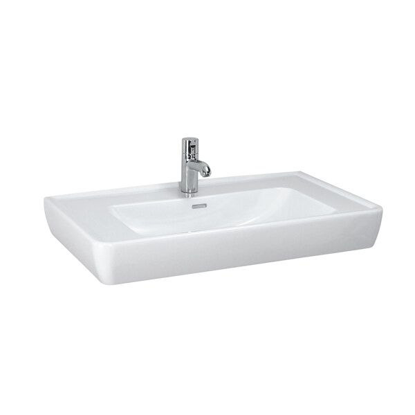 Laufen PRO A washbasin, 1 tap hole, with overflow, 850x480mm, white, H8139560001041