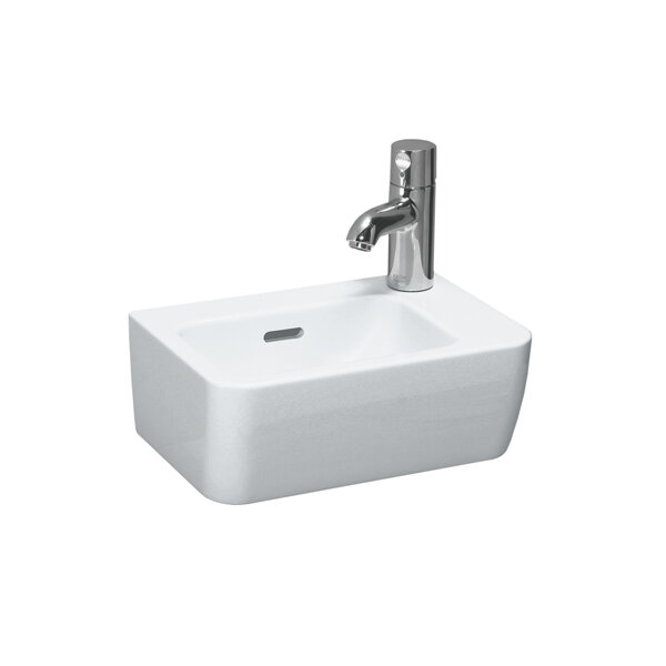 Laufen PRO A hand-rinse basin, 1 tap hole right, with overflow, 360x250mm, H816955