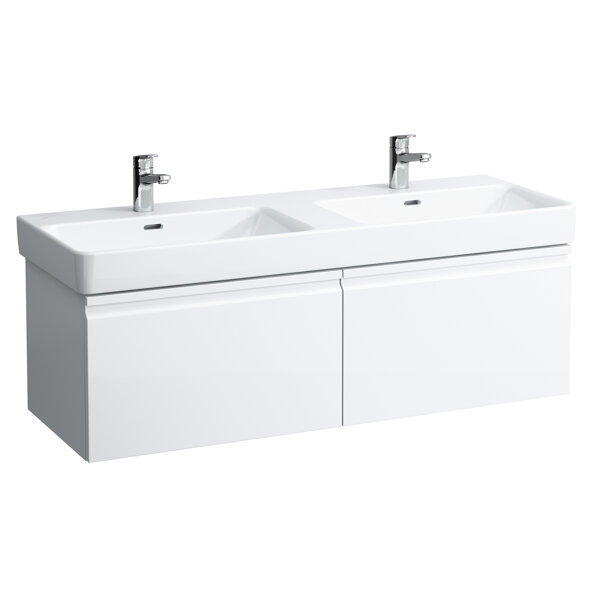 Laufen Pro S vanity unit, 2 drawers, for washbasin H814968, 1260x450x390mm, H483571096