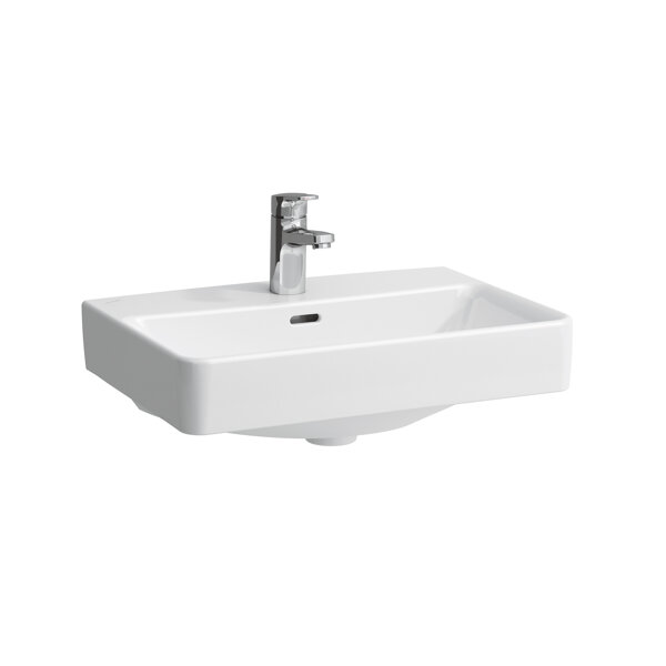 Laufen PRO S washbasin Compact, without tap hole, with overflow, 550x380mm, H818958