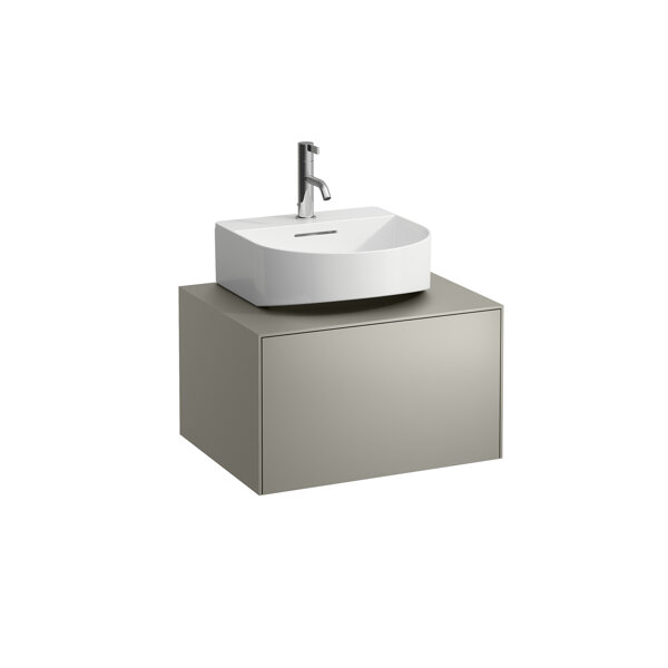 Running Sonar Drawer unit, 1 drawer, for top-mounted hand-rinse basin H816341, centre cut-out