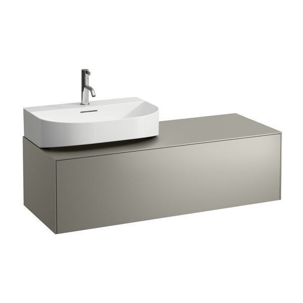 Running Sonar drawer unit, 1 drawer, suitable for wash basin H816341, H816342, cut-out left for wash basin