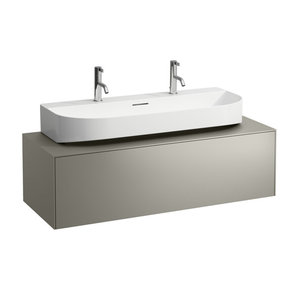 Running Sonar drawer unit, 1 drawer, fits wash basin H816347, cut-out in the middle for wash basin