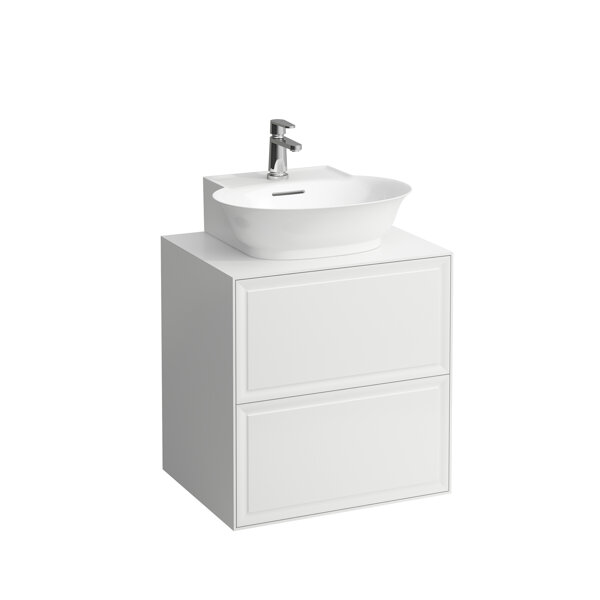 Laufen The New Classic sideboard, 2 drawers, 575x455x600mm,to countertop hand basin H816852, H406004085