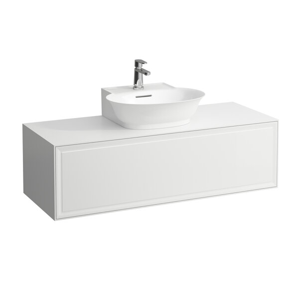 Laufen The New Classic sideboard, cutout center, 1175x455x345mm, 1 drawer, to countertop hand basin H816852, H406023085