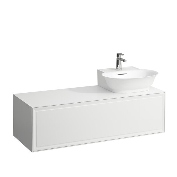 Laufen The New Classic Sideboard, cutout right, 1175x455x345mm, 1 drawer, to countertop hand basin H...