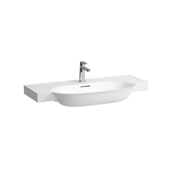 Laufen The New Classic washbasin, undermount, 1 tap hole, with overflow, 1000x480mm, H813857