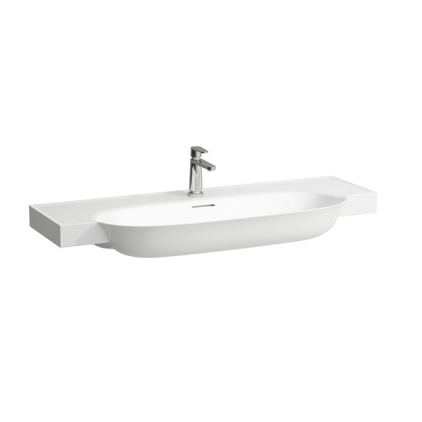 Laufen The New Classic washbasin, undermount, with overflow, 3 tap holes, 1200x480mm, H813858