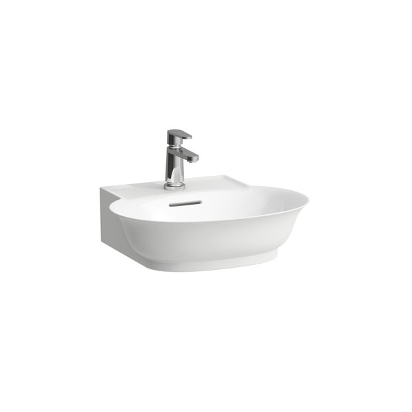 Laufen The New Classic hand wash basin, with overflow, 1 tap hole, 500x450mm, H815852