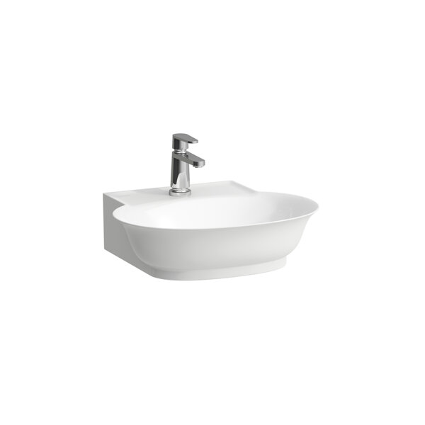 Laufen The New Classic countertop handwash basin, without overflow, US. ground, 1 tap hole, 500x450mm, H816852