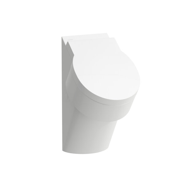 Laufen Val suction urinal, with holes for lid mounting, rimless, 305x365x560mm, H840281