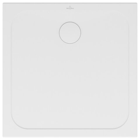 Villeroy & Boch Lifetime Plus shower tray, square, ceramic, 900x900x35mm, white-alpine, 6223D401