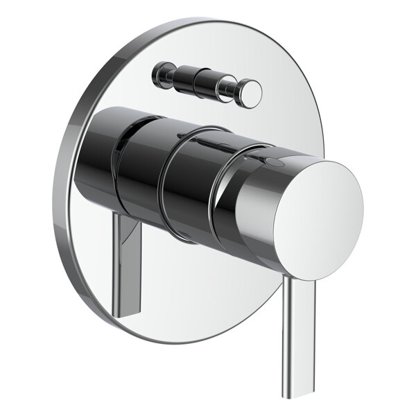 Laufen Meda bath mixer, concealed, for Simibox, chrome, HF506679100000