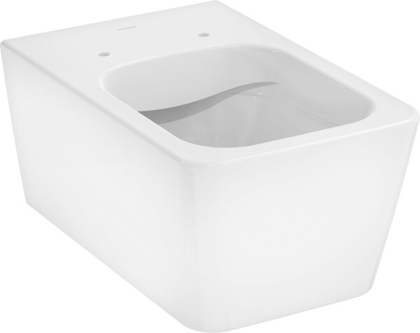 Hansgrohe EluPura Q wall-hung WC 540 AquaFall Flush, white, 540x360mm, 60194450