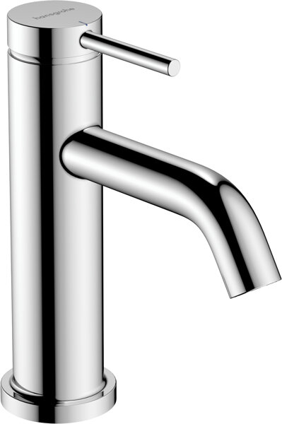 hansgrohe Tecturis S pillar tap 80 with lever handle for cold water or pre-mixed water, projection 1...