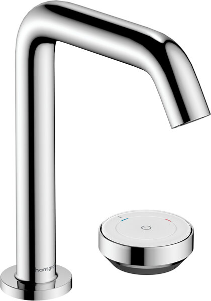 hansgrohe Tecturis S 2-hole basin mixer 150 CoolStart, 139 mm projection, 73353