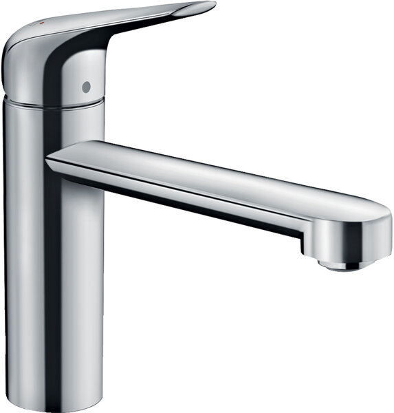 hansgrohe Focus M42 Einhebel-Küchenmischer 120, CoolStart, Eco, 1 Strahlart, Chrom, 71864000