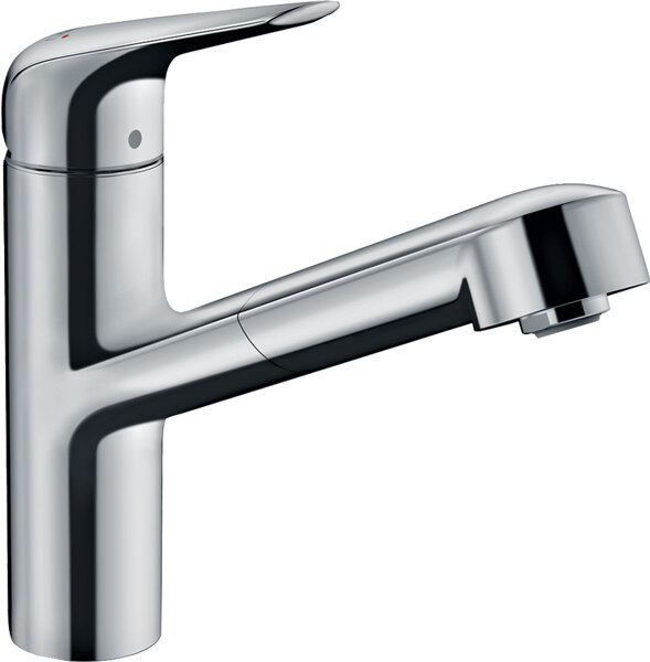 hansgrohe Focus M42 Einhebel-Küchenmischer 150, Eco, 1 Strahlart, Chrom, 71865000