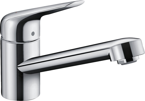 hansgrohe Focus M42 Einhebel-Küchenmischer 100, CoolStart, Eco, 1 Strahlart, Chrom, 71866000