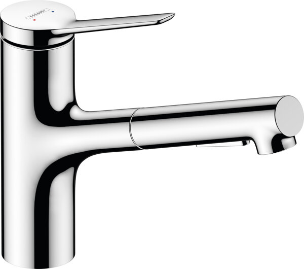 hansgrohe Zesis M33 Einhebel-Küchenmischer 150, 2 Strahlarten, sBox, 74821