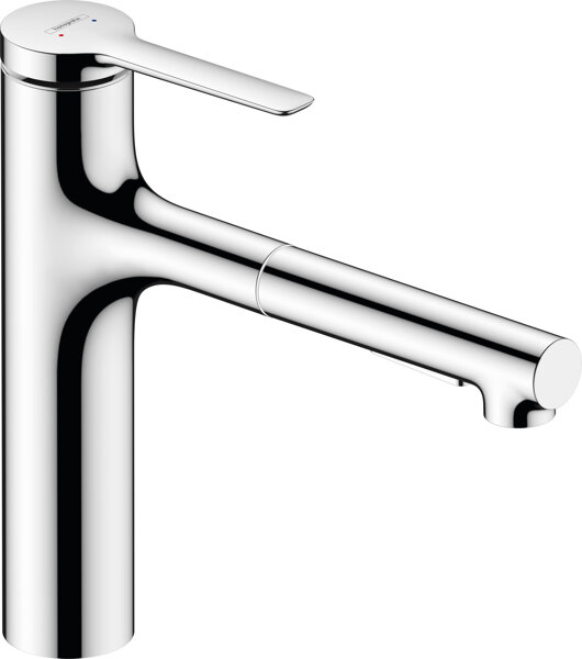 hansgrohe Zesis M33 Einhebel-Küchenmischer 160, Ausziehbrause, 2 Strahlarten, 74822