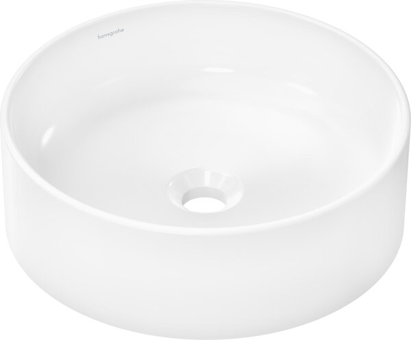 Hansgrohe Xuniva S countertop washbasin, without overflow, without tap hole, 400x400mm, white, 60164450