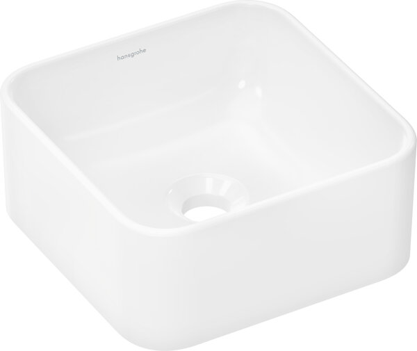 Hansgrohe Xuniva Q countertop washbasin, without overflow, without tap hole, 300x300mm, white, 60167450