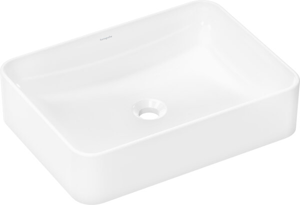 Hansgrohe Xuniva Q countertop washbasin, without overflow, without tap hole, 550x400mm, white, 60168450