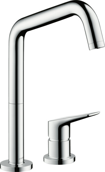 hansgrohe Axor Citterio M 2-Loch Einhebel-Küchenmischer 240, Schwenkauslauf Eco, 34823