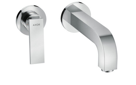 hansgrohe AXOR Citterio basin mixer, concealed, projection 220mm, non-locking pop-up waste, 39121