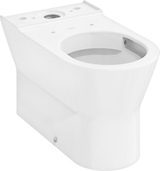 Hansgrohe EluPura Original S floor-standing WC, for cisterns, horizontal/vertical outlet, AquaChannel Flush, 360x640mm, 60135450