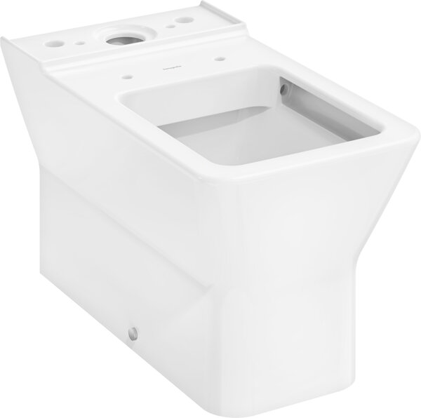 Hansgrohe EluPura Original Q floor-standing WC, for cistern, horizontal/vertical outlet, AquaChannel Flush, 360x640mm, 60137450