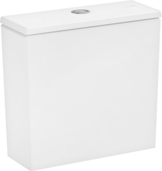 Hansgrohe EluPura Original Q countertop cistern, water inlet at bottom, 390x150x390mm, white, 60141450