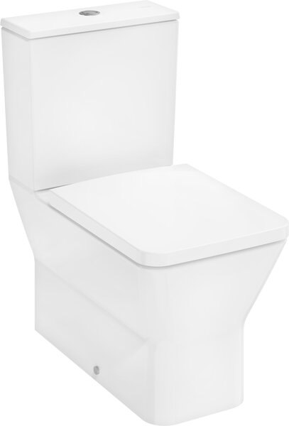 Hansgrohe EluPura Original Q floor-standing WC set, 365x640mm, AquaChannel Flush, incl. cistern and WC seat, 60206450