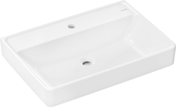 Hansgrohe Xanuia Q washbasin, with tap hole, without overflow, 700x480mm, white, 60223450