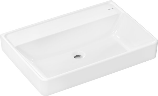 Hansgrohe Xanuia Q washbasin, without tap hole, without overflow, 700x480mm, white, 60224450