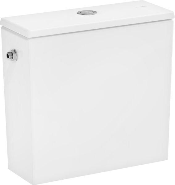 Hansgrohe EluPura Original Q countertop cistern, lateral water connection, 390x150x390mm, white, 602...