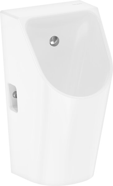 Hansgrohe EluPura Original S urinal, inlet from behind, SmartClean, rimless, 320x310x600mm, white, 6...