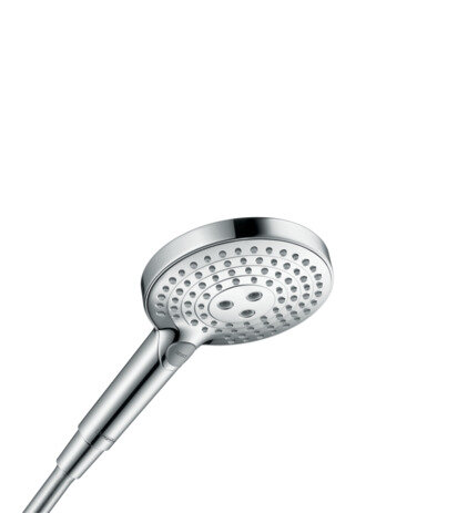 Hansgrohe Raindance Select S hand shower 120, 3jet, PowderRain, EcoSmart, chrome, 26515000