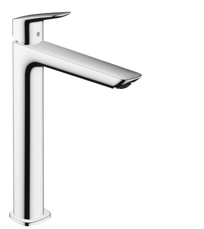 Hansgrohe Logis Fine basin mixer, ComfortZone240, pop-up waste, 172mm projection, 71257