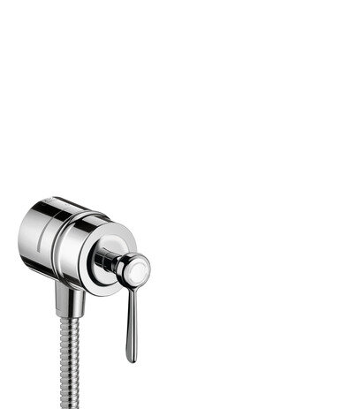 Hansgrohe AXOR Montreux Fixfit Stop Hose connection, shut-off valve, lever handle