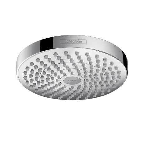 Hansgrohe Select S overhead shower 2jet, D 180mm, chrome, EcoSmart, 26523000