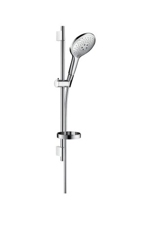 Hansgrohe Raindance Select S shower set 120, 3jet, with shower rail 650mm, with soap dish, chrome, 2...