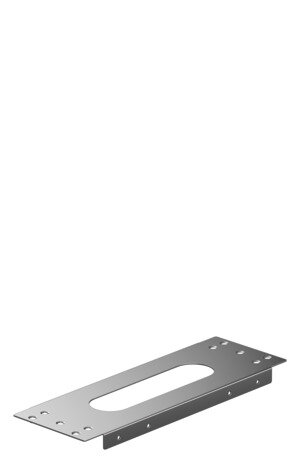 Hansgrohe sBox mounting plate, for tile edge mounting, 28014000